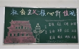 醫(yī)學(xué)技術(shù)與信息管理系             開展“踐行社會(huì)主義核心價(jià)值觀”主題黑板報(bào)活動(dòng)